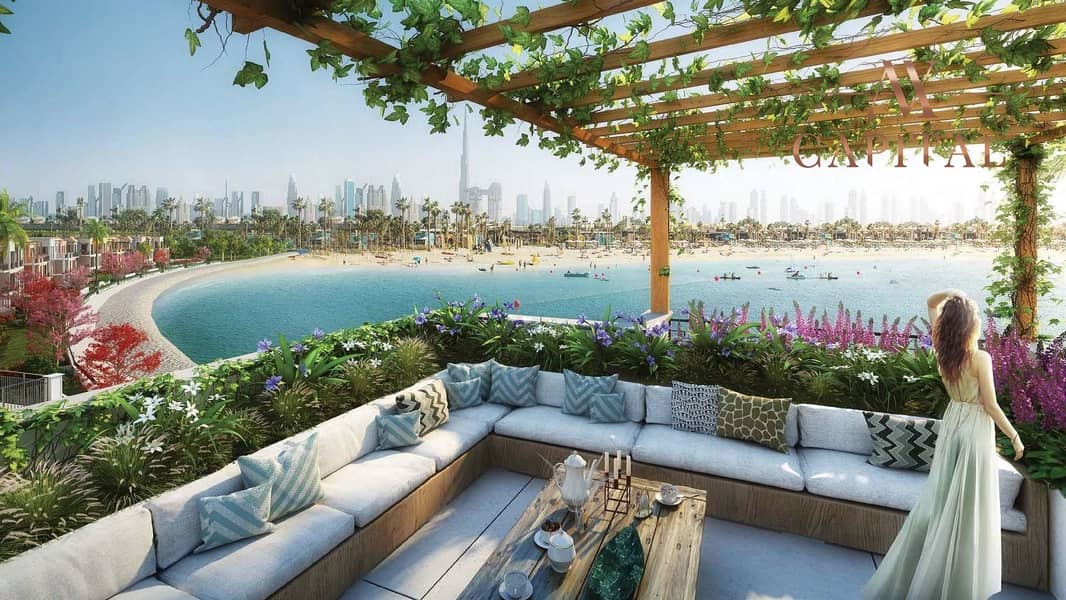 6 Stylish Design | Beachfront Living | Dubai Skyline