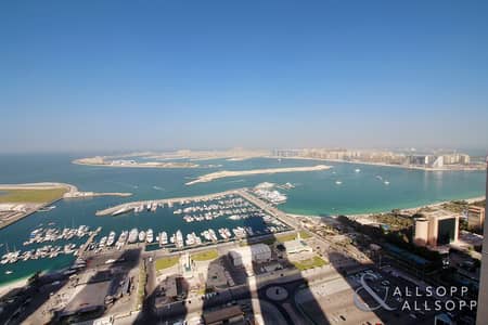 شقة 3 غرف نوم للبيع في دبي مارينا، دبي - Fully Upgraded | 3 Beds | Full Sea Views