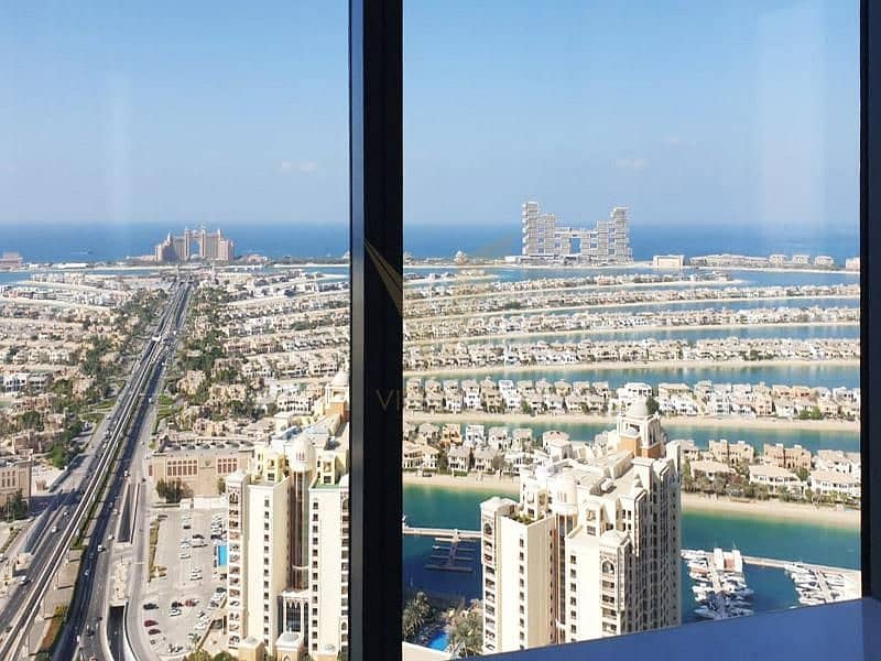 Stunningly Furnished 1BR | Amazing Views | Palm Tower