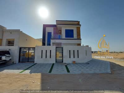 4 Bedroom Villa for Sale in Al Amerah, Ajman - Villa for sale, modern design, freehold, 100% bank financing