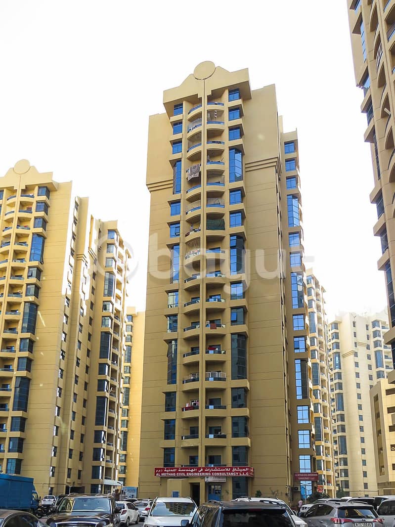 -FOR SALE!!!-2- Bhk & Sale IN AL KHOR TOWER AJMAN FOR CHEAPEST PRICE: 255,000/Aed. -