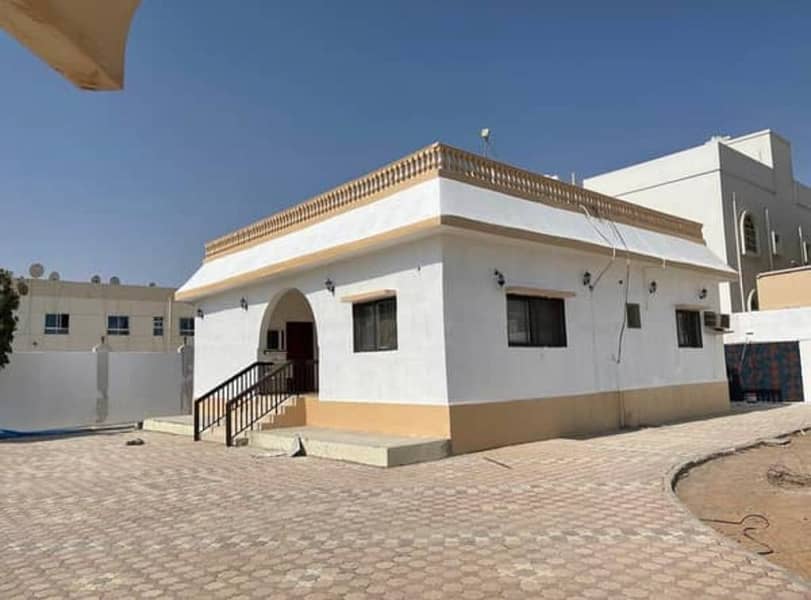 Ground floor villa for rent in Ajman, Al Rawda area