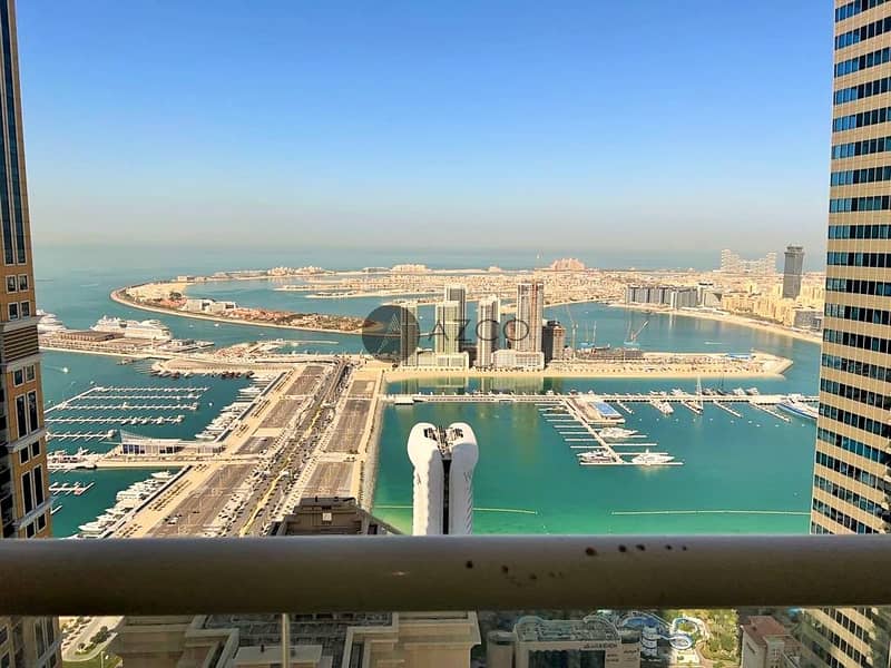 位于迪拜码头，苏拉法大厦 2 卧室的公寓 80000 AED - 5637666