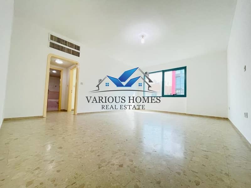 Huge 1BR Hall, 2Bathrooms, Wardrobes, Chiller Free, Tawtheeq at Al Nahyan Camp