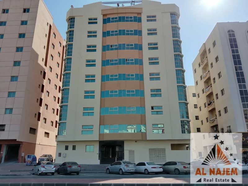 Selling The building, central air conditioning, is fully rented at a rate of 10%, without shops, new on the main street in Al Hamidiya area in Ajman o