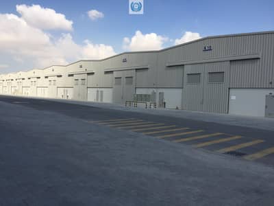 Warehouse for Rent in Emirates Industrial City, Sharjah - 100KW Power, Different Size, Brand New, 24 Hour Security, Gated Community.