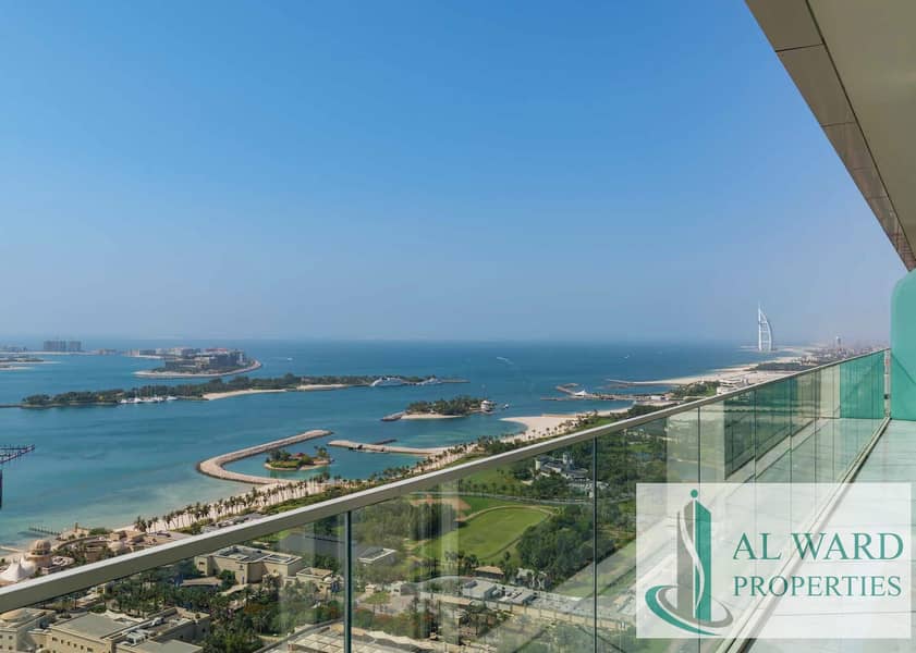 位于迪拜媒体城，迪拜阿瓦尼棕景套房酒店 4 卧室的顶楼公寓 21600000 AED - 5639683