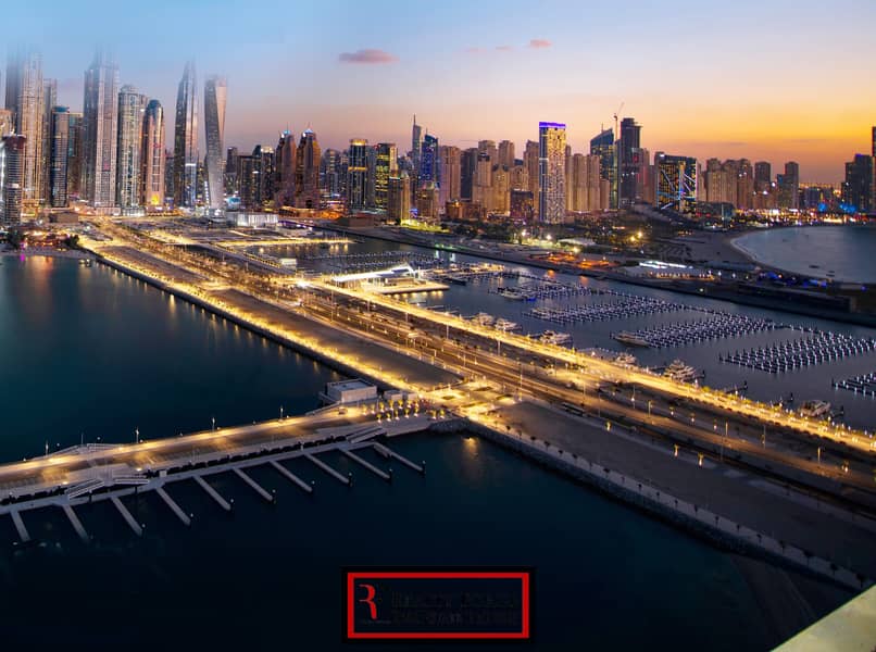位于迪拜港，艾玛尔海滨社区，海滨大厦综合区 1 卧室的公寓 1980000 AED - 4985492