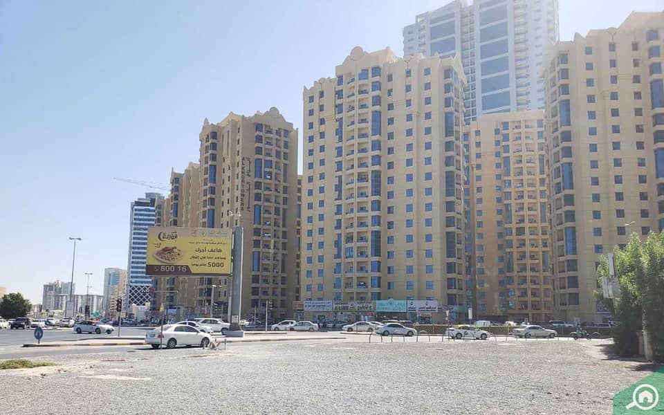 1 BEDROOM HALL APARTMENT AVAILABLE FOR RENT IN AL KHOR TOWER AJMAN ONLY 17000/-