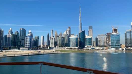 2 Bedroom Flat for Sale in Business Bay, Dubai - MH - Full Burj Khalifa & Canal View - Spacious Layout-