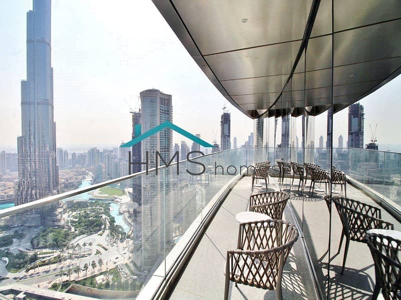 High Floor | Never Lived in | Full Burj View