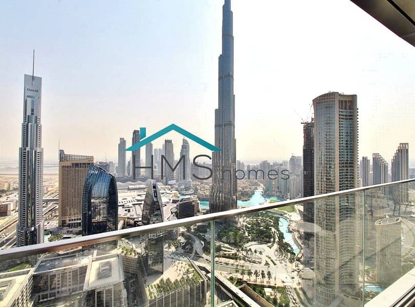 7 High Floor | Never Lived in | Full Burj View