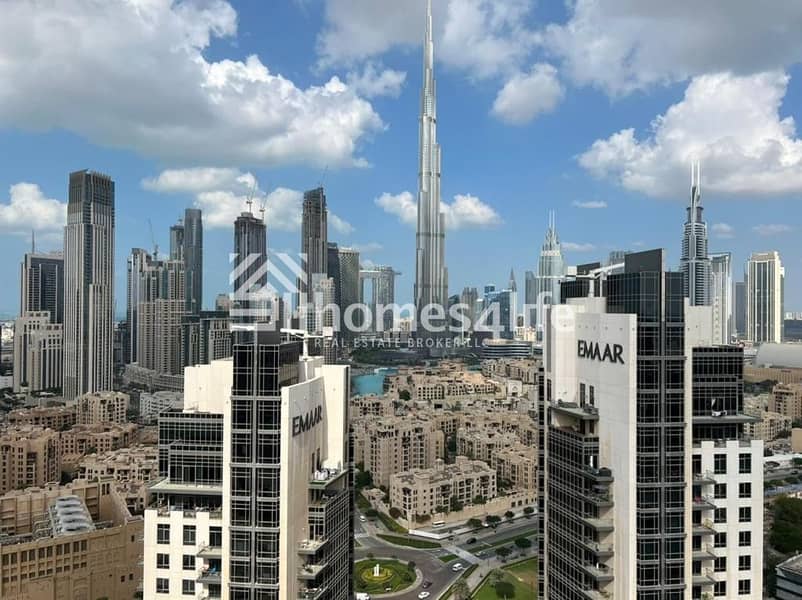 Stunning Burj khalifa View |Luxury Fully Furnished Apartments|