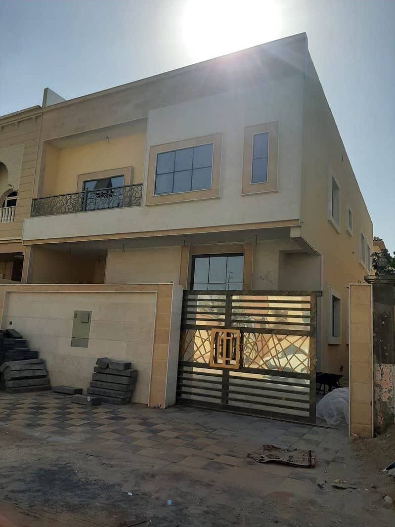 One of the most luxurious villas in Ajman is a modern luxury villa opposite the Ajman Academy with freehold