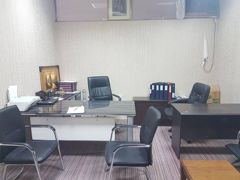 BEST OFFER FEWA FREE OFFICE IN AJMAN FOR RENT ONLY IN 8500