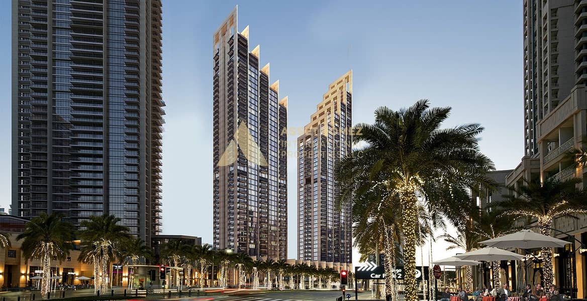 位于迪拜市中心，BLVD塔楼，BLVD塔楼2号 2 卧室的公寓 4200000 AED - 5617546