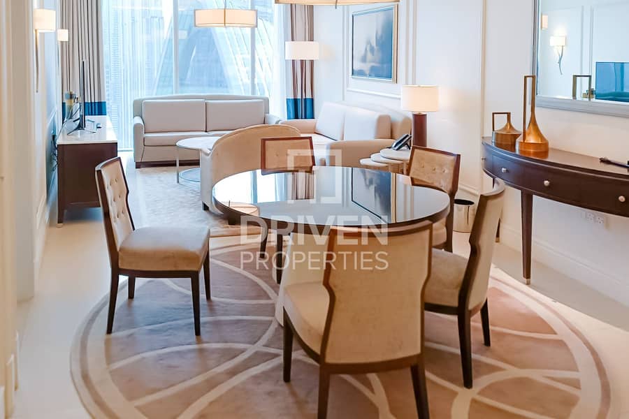 Cozy Furnished | Fountain and Burj Views