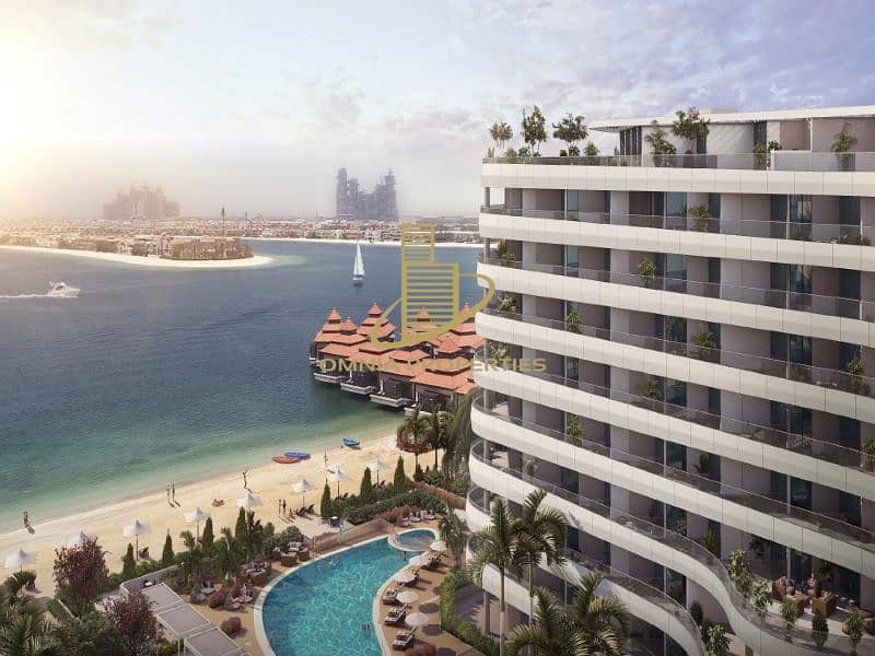 Beach front View / Brand New ready to move / Palm Jumeirah and marina view/Private Beach Access