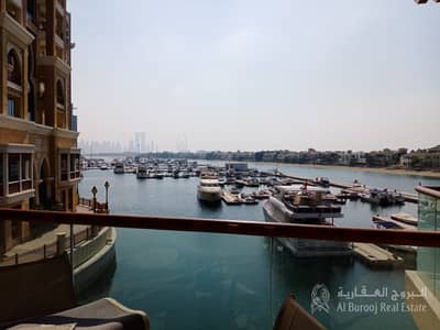 Studio for Sale in Palm Jumeirah, Dubai - Furnished Studio with Full Sea View- Palm Views West