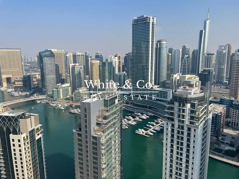 Full marina view | Furnished | High Floor