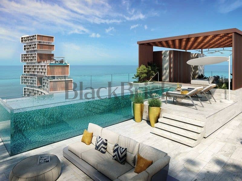 位于朱美拉棕榈岛，新月城，亚特兰蒂斯皇家度假酒店及公寓 5 卧室的顶楼公寓 180000000 AED - 5417760
