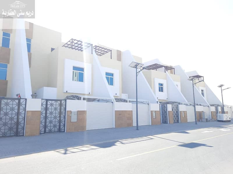 Now replace the rent installment and own a villa in Ajman without registration fees, personal finishing, central air conditioning, and division that s