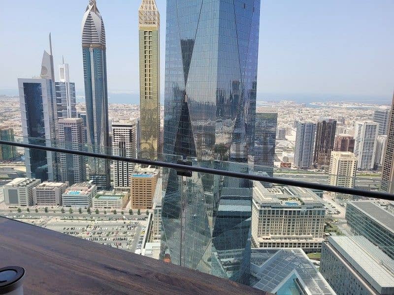 High Floor 1BR with Balcony. DIFC View. Spacious.
