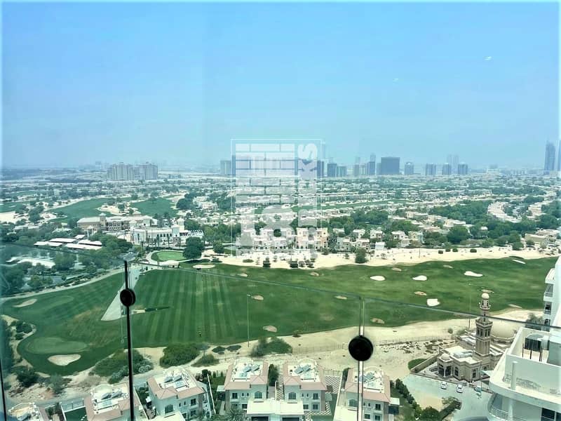 Fully Furnished Studio | Golf Course View