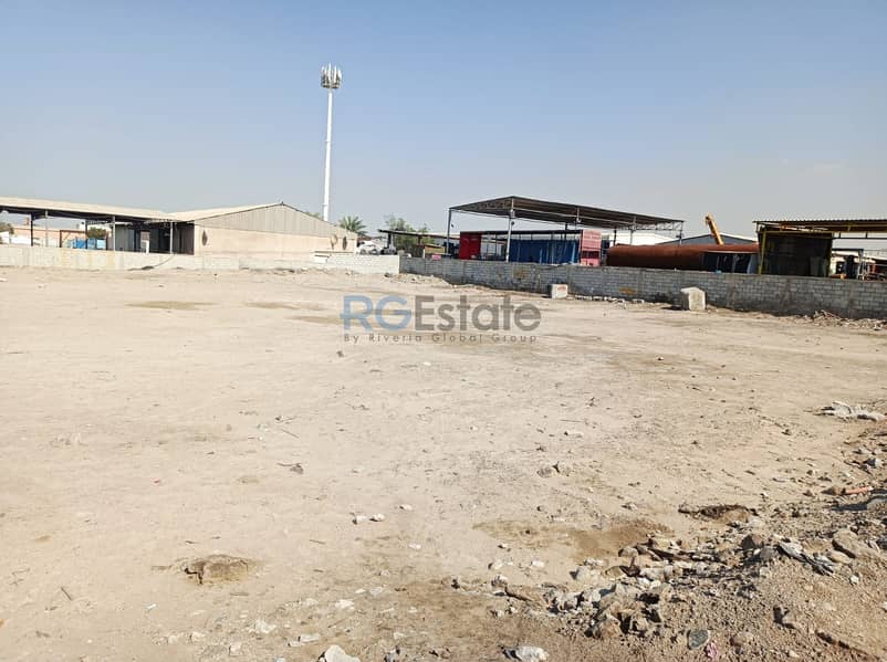 37,000 sq,ft Open plot Available Long Term Lease in Ras Al Khor