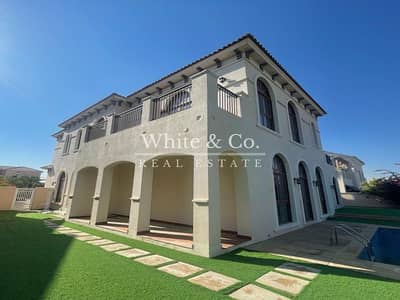 4 Bedroom Villa for Rent in Jumeirah Golf Estates, Dubai - Golf Course View | Private Pool | Driver | Maids