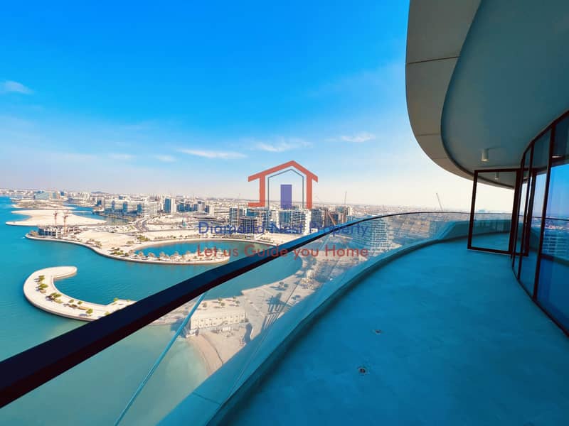 Panoramic Brand New 3 Bed Pent House with Spectacular Sea View