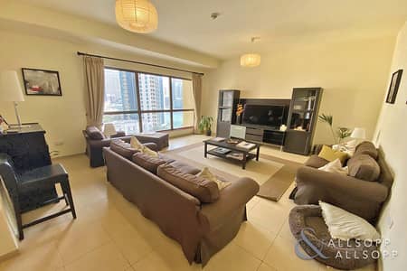 3 Bedroom Flat for Sale in Jumeirah Beach Residence (JBR), Dubai - 3 Beds | Partial Marina/Sea View  | VOT