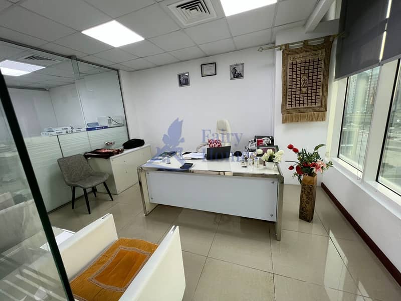 Fitted  Office With Glass Partition  For Sale in Clover Bay