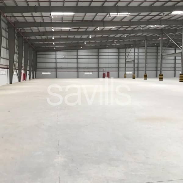 Bonded Industrial Facility |8 M Eaves | Large Yard