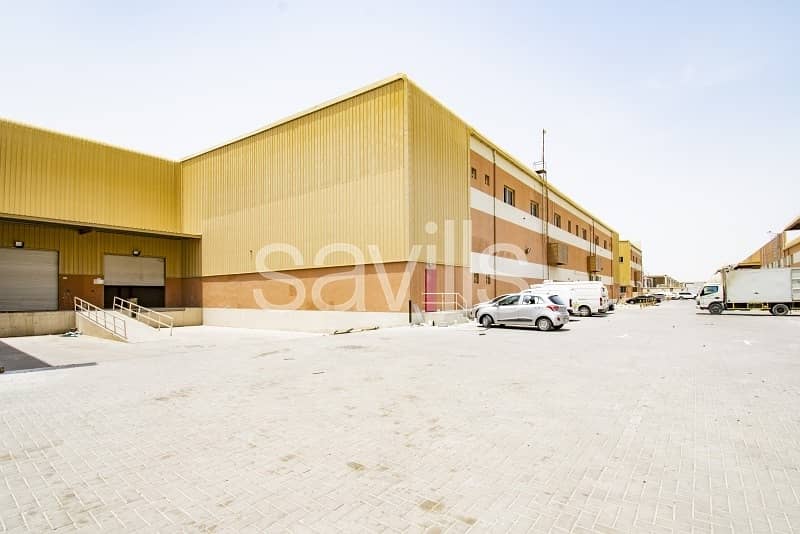 Modern Warehouse| 7.5 M Eaves | 800 KW | Exclusive & No Commission