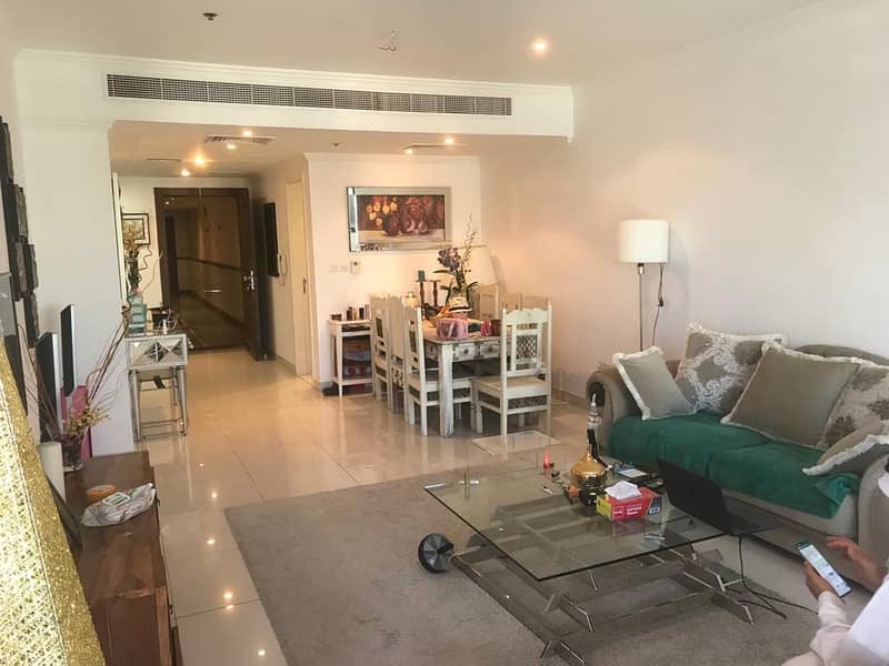 2 Spacious furnished 1 BR with Balcony | Marina view