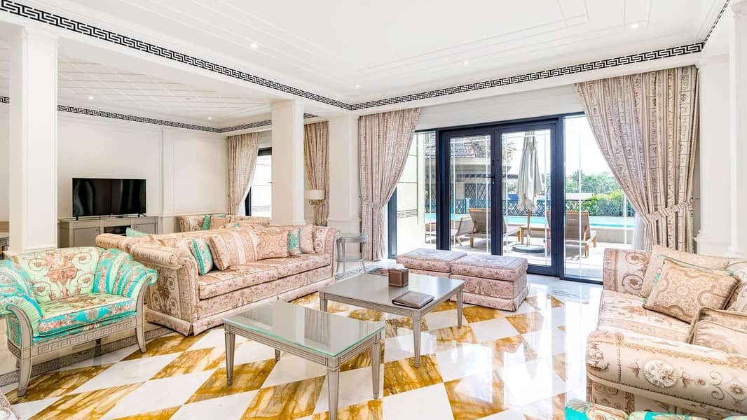 Designer Versace villa for sale with private pool