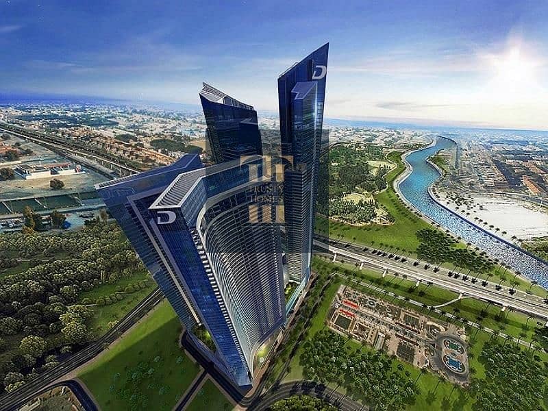 位于商业湾，爱康城 1 卧室的公寓 1058000 AED - 5647941