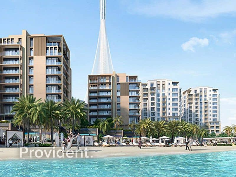 位于迪拜溪港，溪滩日落综合大楼 3 卧室的公寓 3000000 AED - 5648388