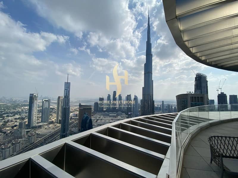 位于迪拜市中心，谦恭公寓天际景观综合大厦，谦恭天际景观1号大楼 5 卧室的顶楼公寓 38500000 AED - 5649301