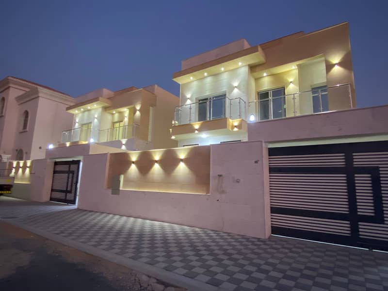 A NEW LUXURY VILLA FOR SALE VERY SPECIAL LOCATION IN MOWAIHAT AJMAN