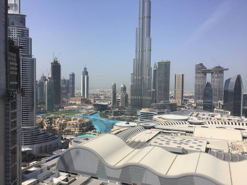 Fully Furnished | Burj Khalifa View | Spacious Unit