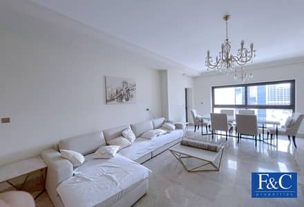 فلیٹ 2 غرفة نوم للايجار في نخلة جميرا، دبي - High Floor | Amazing View | Natural Light | 2BR