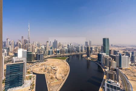 4 Bedroom Flat for Sale in Business Bay, Dubai - Highest Floor | 4BR + M | Canal & Burj Khalifa Views