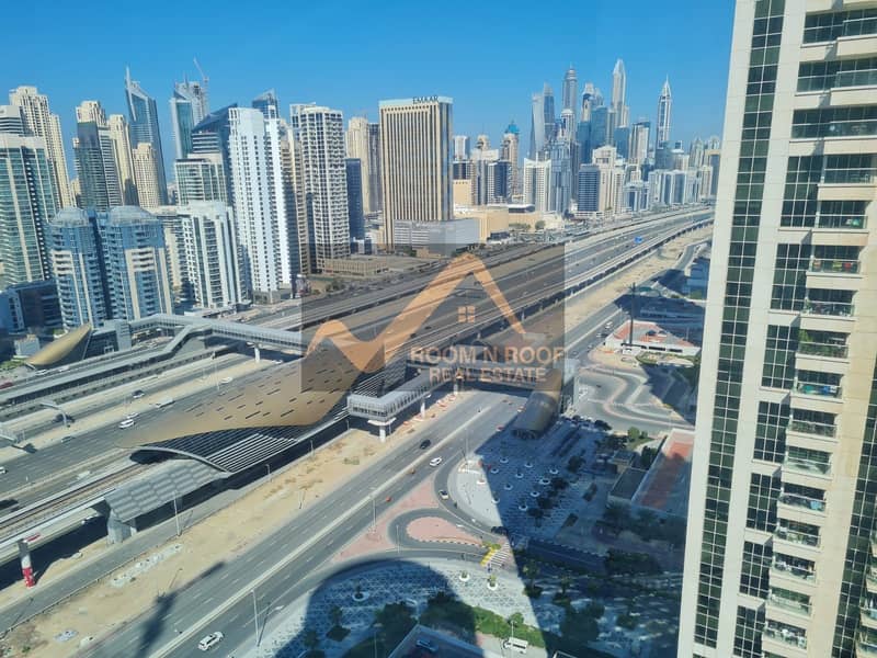 Spacious Office  In The Fortune Tower, JLT, Higher Floor Is For Rent