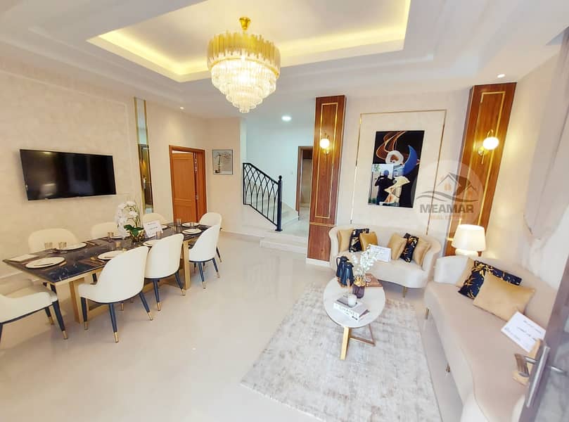 For sale a new villa, the first inhabitant, furnished with furniture and air conditioners, freehold for all nationalities, and financing for 25 years For sale a new villa, the first inhabitant, furnished with furniture and air conditioners, freehold for all nationalities, and financing for 25 years