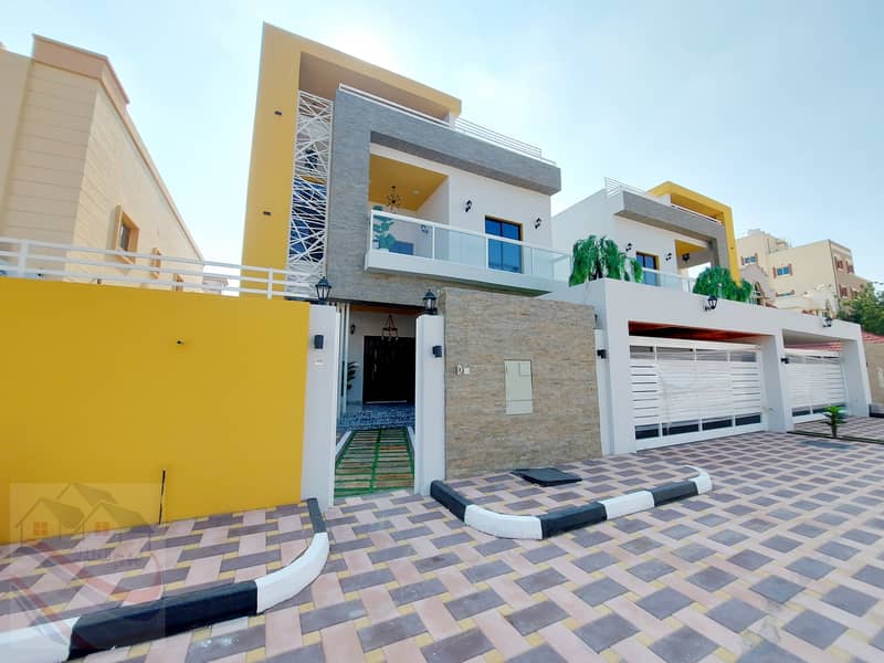 Villa for sale 3D, very excellent personal finishing, freehold for all nationalities, without down payment, near a mosque on Al-Shi`a Ammar Street dir