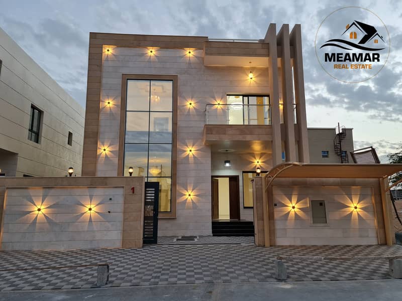 Luxurious design, splendor of construction and a large area own a villa in Ajman without any annual fees