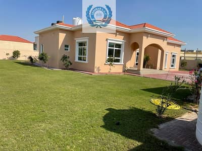 4 Bedroom Villa for Rent in Al Juraina, Sharjah - Stand Alone Single Story House With Central A/C Close to University