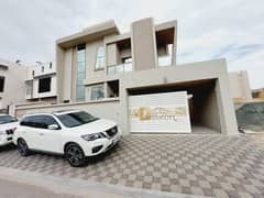 Without down payment and monthly installment, own a villa in Ajman, super deluxe finishing